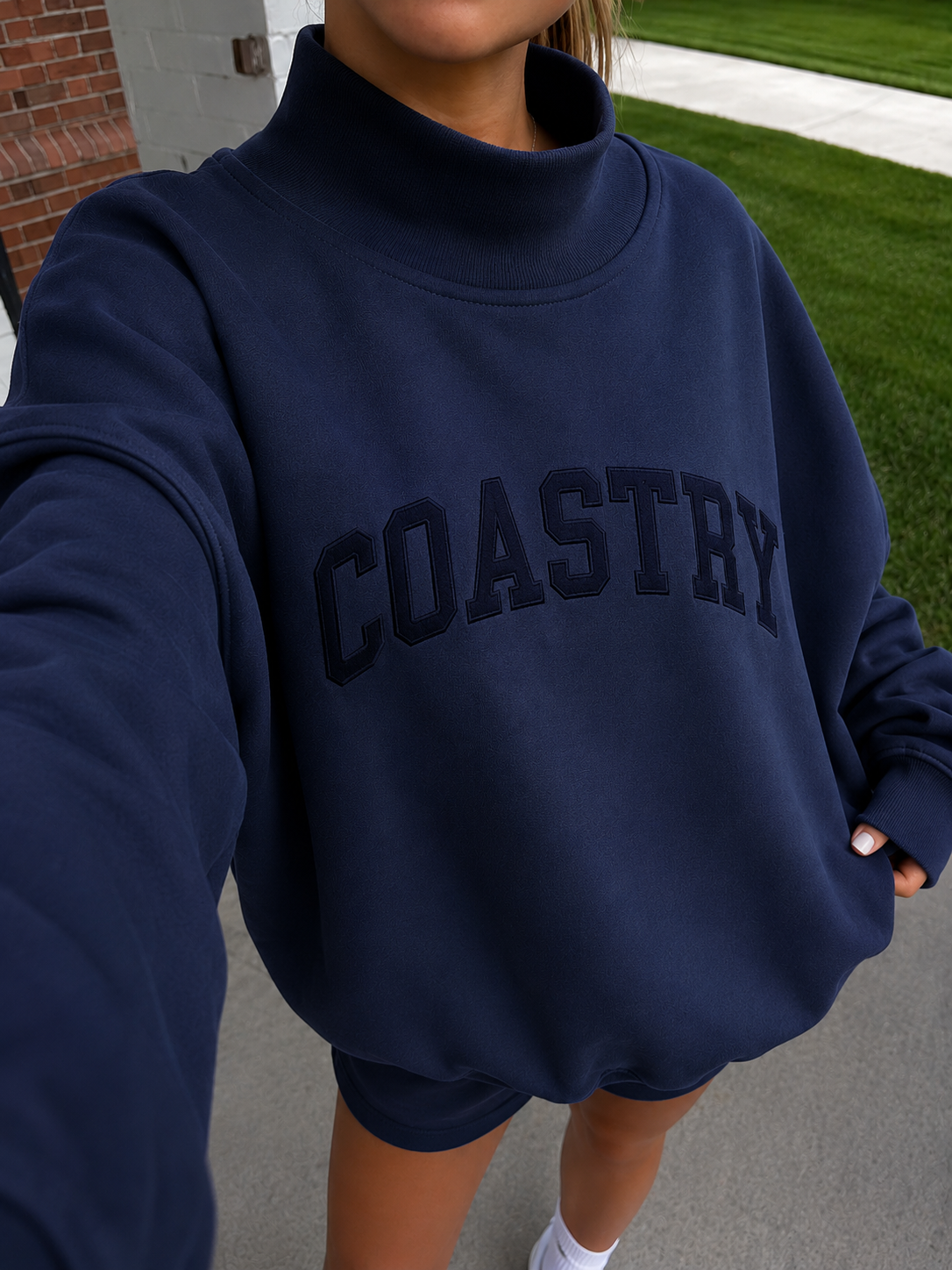 Coastry Mockneck - Navy